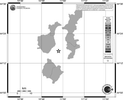 Mappa MCS - territori comuni