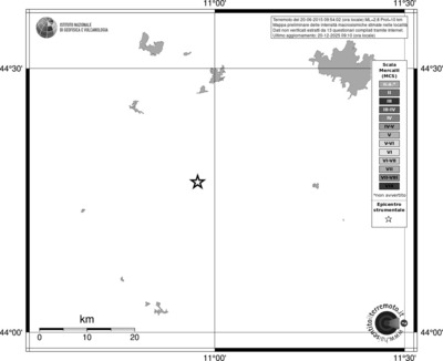 Mappa MCS - territori località