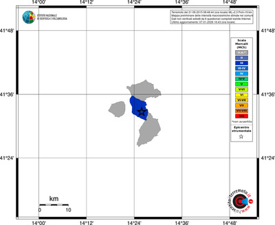 Mappa MCS - territori comuni