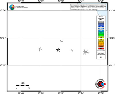 Mappa MCS - territori località