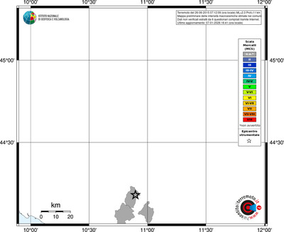 Mappa MCS - territori comuni