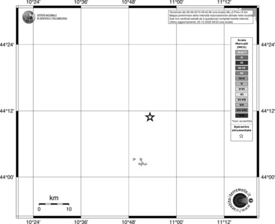 Mappa MCS - territori località