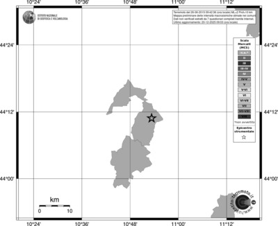 Mappa MCS - territori comuni
