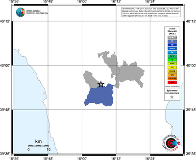 Mappa MCS - territori comuni