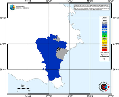 Mappa EMS - territori comuni