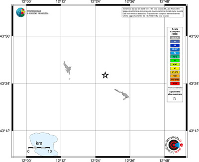 Mappa EMS - territori località