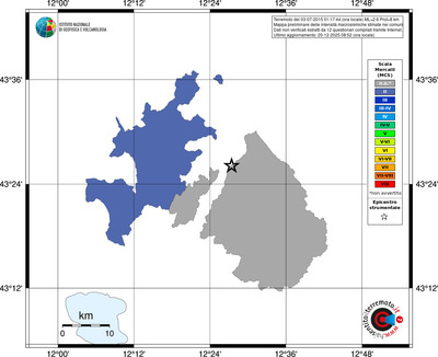 Mappa MCS - territori comuni