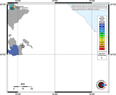 Mappa MCS - territori comuni