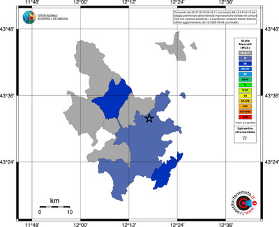 Mappa MCS - territori comuni