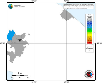 Mappa MCS - territori comuni