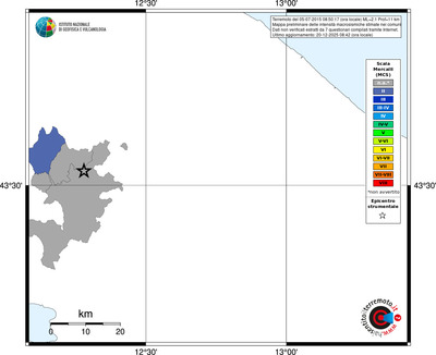 Mappa MCS - territori comuni