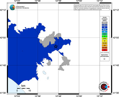 Mappa EMS - territori comuni