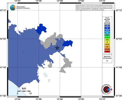 Mappa MCS - territori comuni