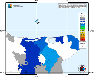 Mappa EMS - territori comuni