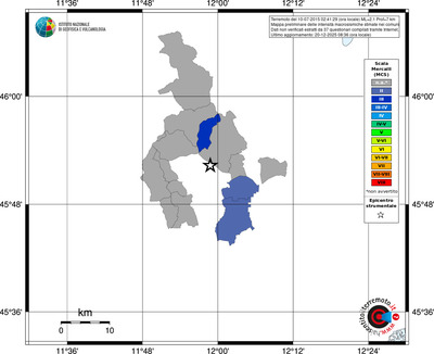 Mappa MCS - territori comuni
