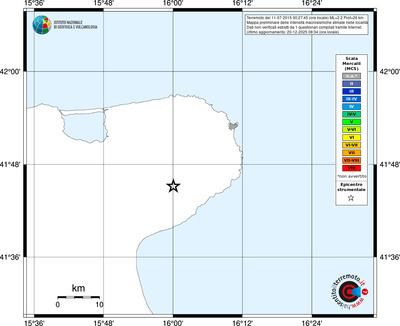 Mappa MCS - territori località