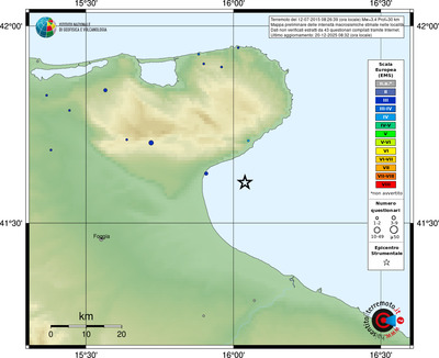 Mappa EMS - località