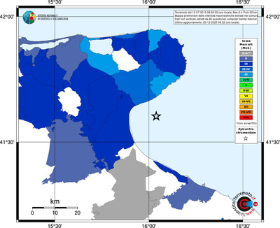 Mappa MCS - territori comuni