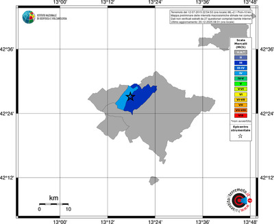 Mappa MCS - territori comuni