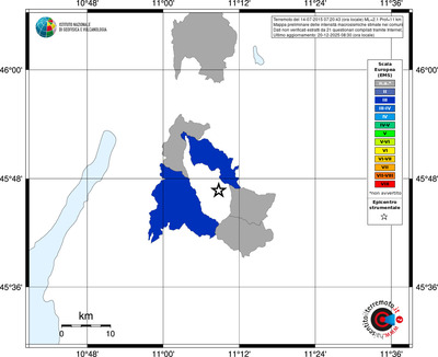 Mappa EMS - territori comuni