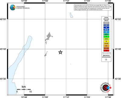 Mappa MCS - territori località