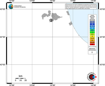 Mappa MCS - territori comuni