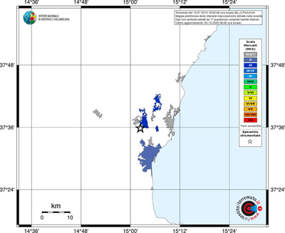 Mappa MCS - territori località