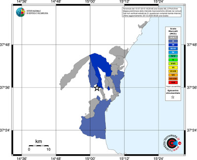 Mappa MCS - territori comuni