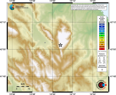 Mappa EMS - località