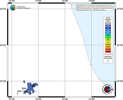 Mappa MCS - territori comuni