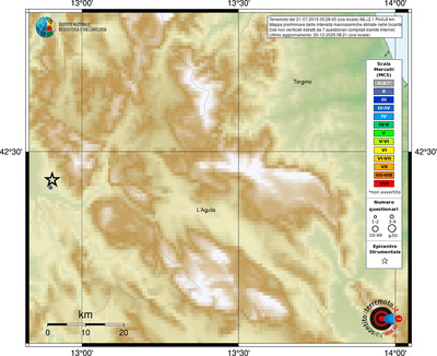 Mappa MCS - località