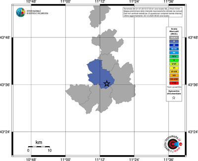 Mappa MCS - territori comuni