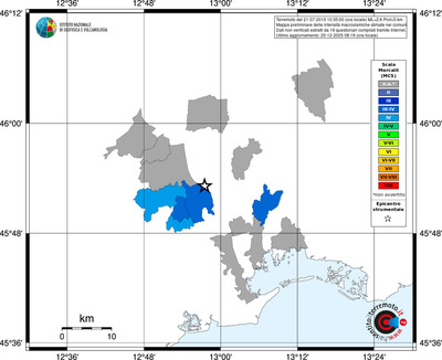 Mappa MCS - territori comuni