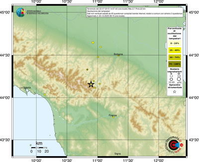 Mappa comuni con almeno 3 questionari