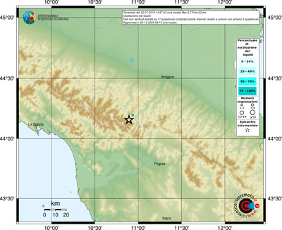 Mappa comuni con almeno 3 questionari
