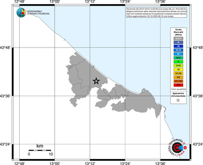 Mappa MCS - territori comuni