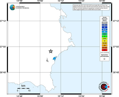 Mappa MCS - territori località