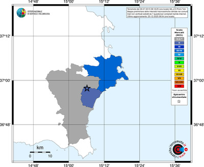 Mappa MCS - territori comuni