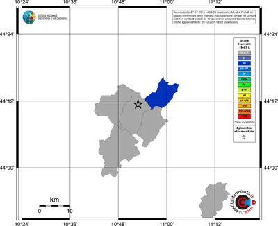 Mappa MCS - territori comuni