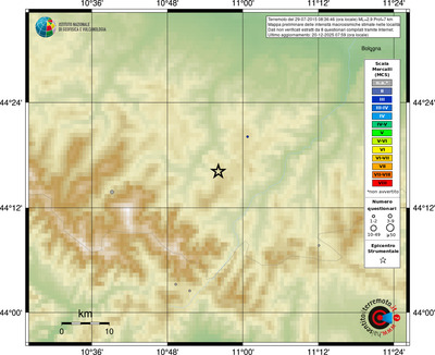Mappa MCS - località