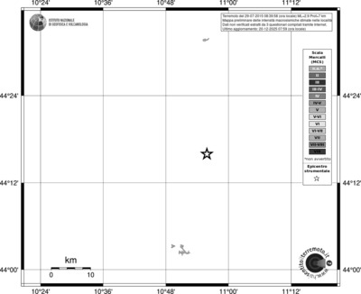 Mappa MCS - territori località
