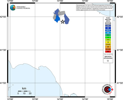 Mappa MCS - territori comuni