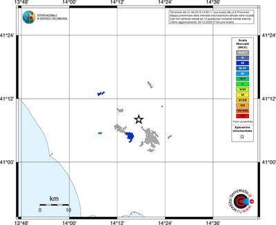 Mappa MCS - territori località