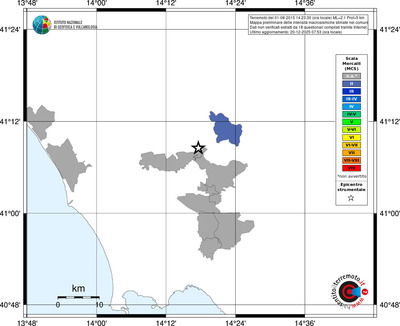 Mappa MCS - territori comuni