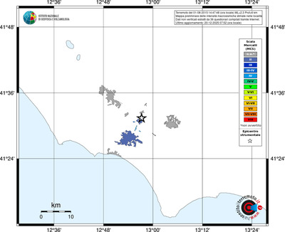 Mappa MCS - territori località