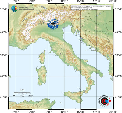 Area di invio delle email agli iscritti