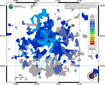 Mappa MCS - territori comuni