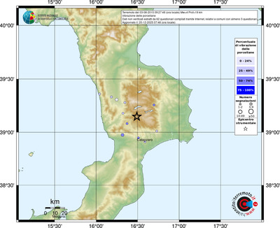 Mappa comuni con almeno 3 questionari