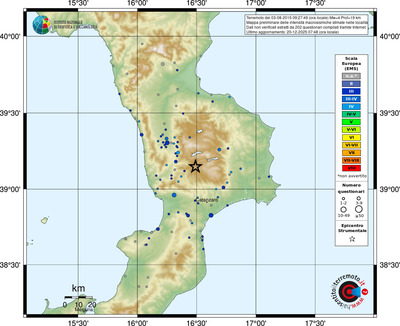 Mappa EMS - località