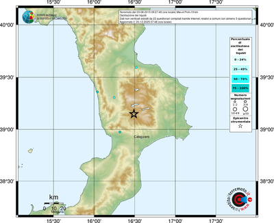 Mappa comuni con almeno 3 questionari